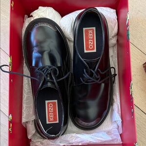 KenzoSmile FW22 Original Steel Toe Derbies M 41/8